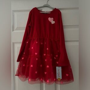 Girls Cat and Jack Hearts Dress